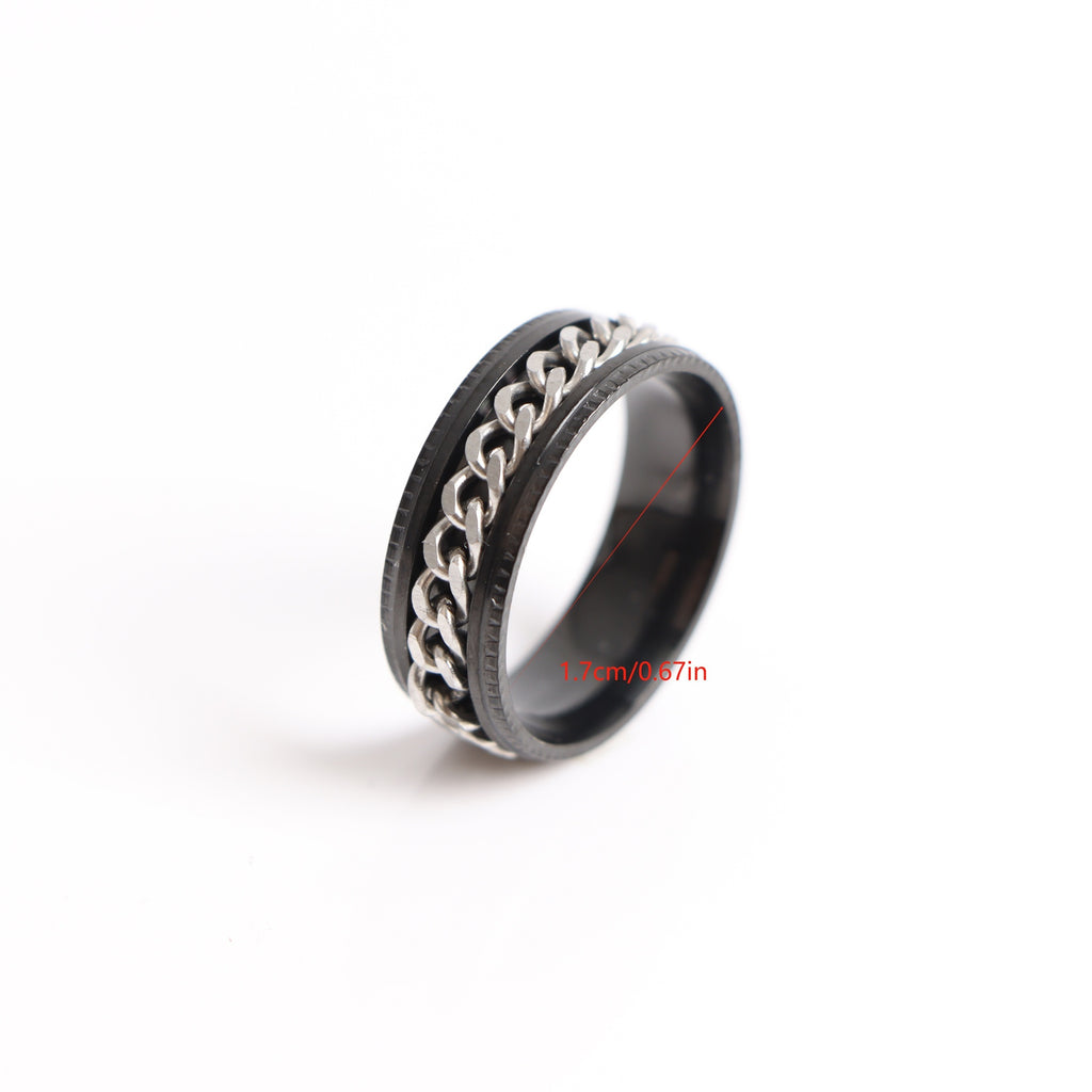 20\u002FPack Fashion Casual Trend Stainless Steel Men And Women Mixed Rings, Daily And Party Rings, Accessories, Jewelry Rings