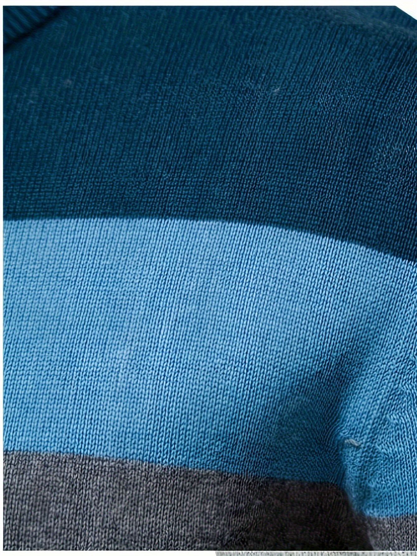 Pullover tricoté en coton 100 % pour homme, col rond ajusté à manches longues décontracté pour l'automne et l'hiver